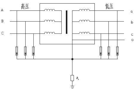 變壓器接線圖